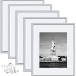 Factory Best selling PS Photo Frames 11×14.5inch 10 piece Set DIY Custom Wall Hanging Photo Wall Picture Frame Display