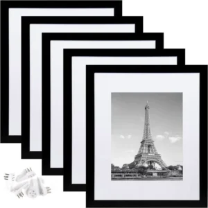 Factory Best selling PS Photo Frames 11×14.5inch 10 piece Set DIY Wall Hanging Custom Photo Wall Display A4 5×7
