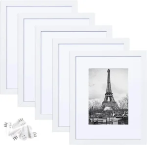 Factory Best selling PS Photo Frames 11×14.5inch 10 piece Set DIY Wall Hanging Custom Photo Wall Picture Frame Display