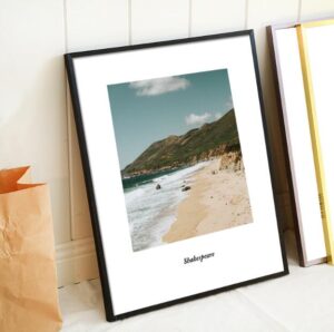 Factory Big Size Metal Aluminum Alloy Thin Picture Poster Frame with Glass or Plexiglass