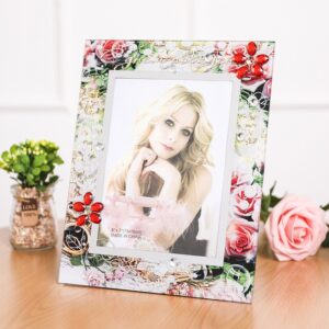 Factory Certificate Glass Crystal Photo Frame Creative Wedding Photos Children’s Tabletop 6 Inch 7 Inch 10 Inch Model