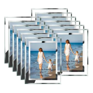 Factory Creative Crystal Photo Frame 6 Inch 7 Inch A4 Patent Certificate Frame Bedside Transparent Photo Frame