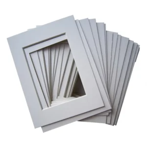 Factory Direct Acid Free Matboard Frame Percut Matboard Mounting Board for Framing Photos Pictures Passepartout