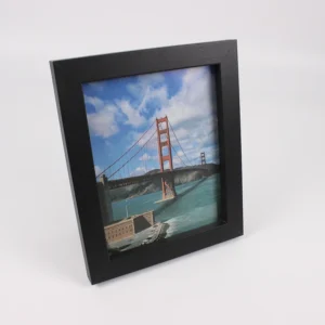 Factory Direct Sale Home Decor Rectangle Tabletop Display Wooden Photo Frame