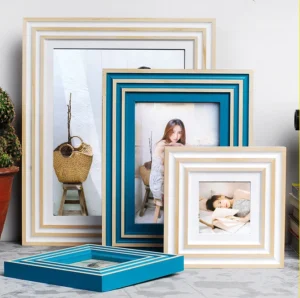 Factory High Quality Solid Wood Photo Frame Hand-made Table Picture Frame Wedding Photo Frame
