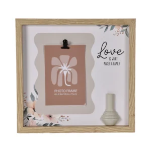 Factory Price Eco Friendly Durable Lightweight Solid Color MDF Wooden Photo Frames for Desktop Display