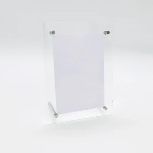 Factory Price Elegant 4R Durable Plastic Square Photo Frame Customized Size Logo Home Decor Cherished Memories Thoughtful