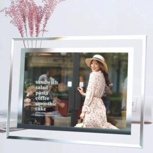 Factory Price Luxury Vintage A4 4×6 5×7 Transparent Silver Gold Square Glass Photo Frames New Design OEM Artistic Picture Frame