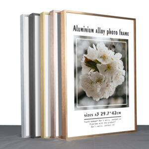 Factory Price Size Aluminum Alloy Picture Frame Home Decoration Advertising Poster Frame