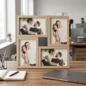Factory Supplier Creative Wall mounted Rectangular Multi Collage MDF Photo Frame