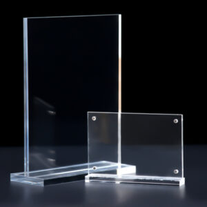Factory Supplier Custom Sizes Desktop Clear Acrylic Photo and Picture Frames Photo Block