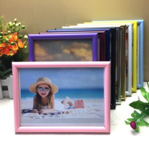Factory Wedding Desk Home Decorate Picture Frame PS Plastic 5X7 Small Photo Frame