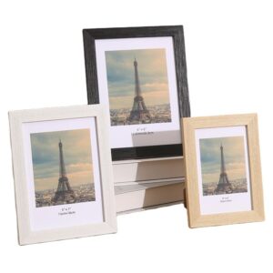 Factory Wholesales A4 A3 5×7 6×8 8×10 11x14in PVC Photo Frame Wall Hanging Black White Photo Frame Home Decoration