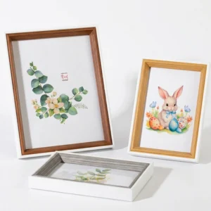 Factory Wooden Photo Frame Desktop Stand DIY Display 5 6 8 Inch A4 Hanging Wall Frames Photo Albums Accessories