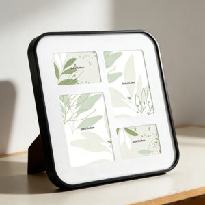 Factory square Minimalist Light Luxury Style Plastic Decorate Desktop and Wall Hanging MDF PS Photo Picture Frames
