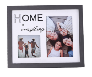 Family Combination Desktop Photo Frame European and American Style Affection Painted Pine With Love Theme Decoration
