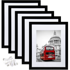 Fashion Trend Custom Wood Black Acrylic Poster or Picture Frame Wall Creative Wood Frame PHOTO FRAME