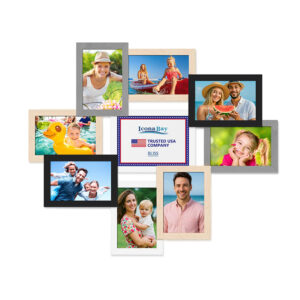 Fashionable Customizable Mdf Photo Frame With Wall Mounted Installation Custom Shape Creative Features Custom Logo