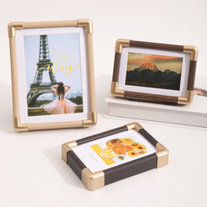 Fashionable Simple Eco Friendly MDF Photo Frame Collage Tabletop Display Oil Painting Family Wall Decor