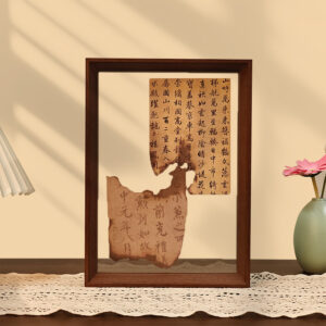 Floating Frames Double Glass Picture Frame Wood Display Any Size Photo Frame Custom Wall Mount or Tabletop Standing