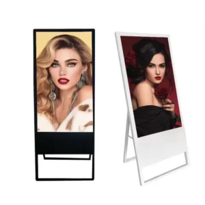 Floor Stand LED Poster Frame P1.82 P2 P2.5 Advertising Digital Poster Screen for Outdoor Events