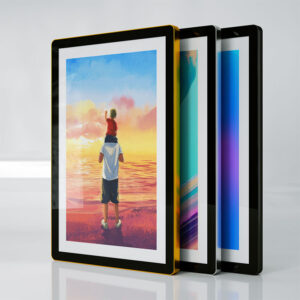 Frameless Photo Poster Frame A3 Frame Black 24×36 Picture Frames for Wall