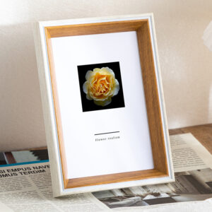 Fuling 6inch Creative Custom PS Photo Frames Wall Art Classic Rectangle Plastic Picture Frame for Painting Home Decor