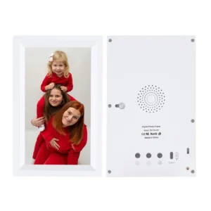 Gift 7 inch Touchscreen Digital Photo Frame with MP3 MP4 Video Player WiFi Clock Smart Electronic Phone & Desktop Use