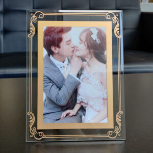 Gift Decoration Glass Photo Frame Wedding Photo Frame
