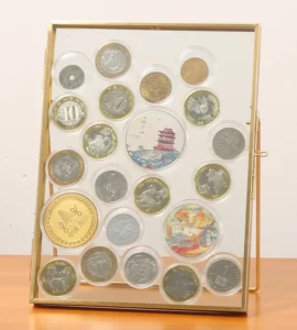 Glass Handicraft High quality Floating Glass Photo Frame Rustic Photo Display Picture Pressed Flower Display Glass Picture Frame