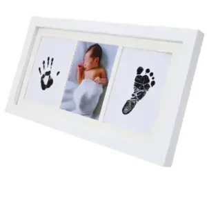 Good Life Children’s Wood Photo Frame with Kid Feet UV Printed for Bedroom