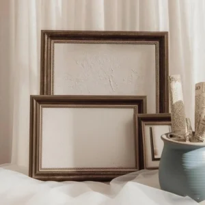 Gorgeous Vintage Photo Frame Handmade Design Suitable for Desktop Home Decoration Photo Frame Customizable Size for Use