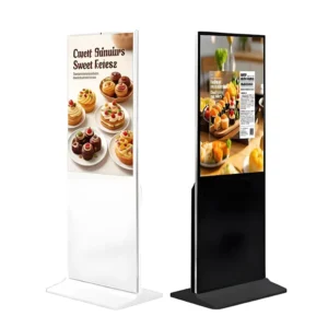 HD Floor Standing 43 Inch LCD Display Advertising Screen Vertical Digital Signage for Public Areas Use