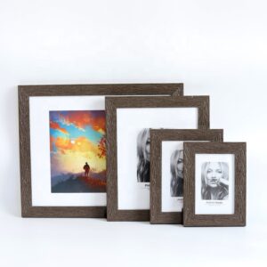 HOFINE Factory Custom Plastic Decorative Grey Picture Photo Frame