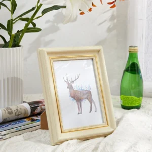 HOMCO 5” 6” 7” 8” 10” Vintage Table Top PS Picture Frame Customized Plastic Photo Frame for Wall Home Decor