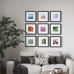 HOMCO Custom MDF Wooden Photo Frame Eco friendly Home Gallery Wall Mounted Decor for Graduation Factory