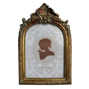 HUifeng Custom Resin Frame Wall Photo Frame Baroque Picture Frame for Home Decoration