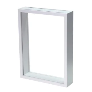 Handmade A4 Square Photo Frame Double Sided Wooden Shadow Box Displaying Ticket Collection Made from Plexiglass Home Decor