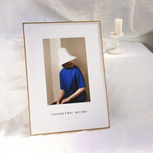 Handmade Aluminum Frame Picture Frame Wall Hanging Fine Creative Make Any Size Poster Mounting Decoration Narrow Edge Simple
