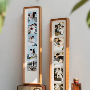 Handmade Custom Luxury 6 Inch MDF Wooden Eco Friendly Creative Durable Photo Classical Wedding Display Wall Hanging