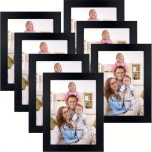 Handmade Eco Friendly Creative Black Border Wall Hanging Decorative Wooden Photo Frames
