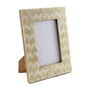 Handmade Eco Friendly Durable Bone Inlay Photo Frames for Wedding Album Accessories India Manufacturer