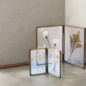 Handmade Handicraft Eco Friendly Glass Photo Frame Holder 2 Color Offset Printed Rectangle Shape Made India