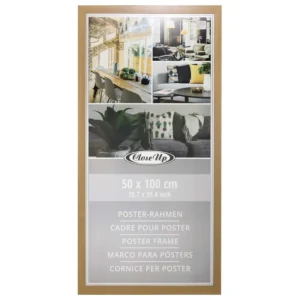 Handmade Light Beech Wood Poster Frame 50 X 100 cm Solid Wood Picture Frame Classical Style for Photos