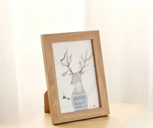 Handmade Natural Solid Wood Photo Frame Rustic Wooden Picture Frame Home Office Wall Tabletop Decoration Eco Friendly Durable