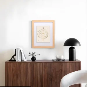 Handmade Wall Decoration Full Size MDF Paper Wrapped Picture Photo Painting Frame Minimalist Wooden Picture Frame
