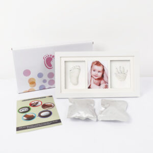 Handprint Photo Frame MDF Material Creative Personalized Full Moon Hundred Days DIY Collection Commemoration