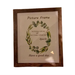 Heartfelt Gifts Wall and Tabletop Picture Document Frame Diploma Frames Custom Wooden Certificate Frame
