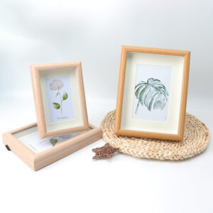 High Quality Custom 6*8 White Wall Art 3d Deep Rectangle Diy Wooden Shadow Boxes Photo Frames