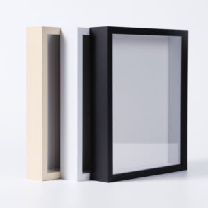 High Quality Custom Australia 8*8 White Wall Art 3D Deep DIY Handmade MDF Shadow Boxes Photo Frames